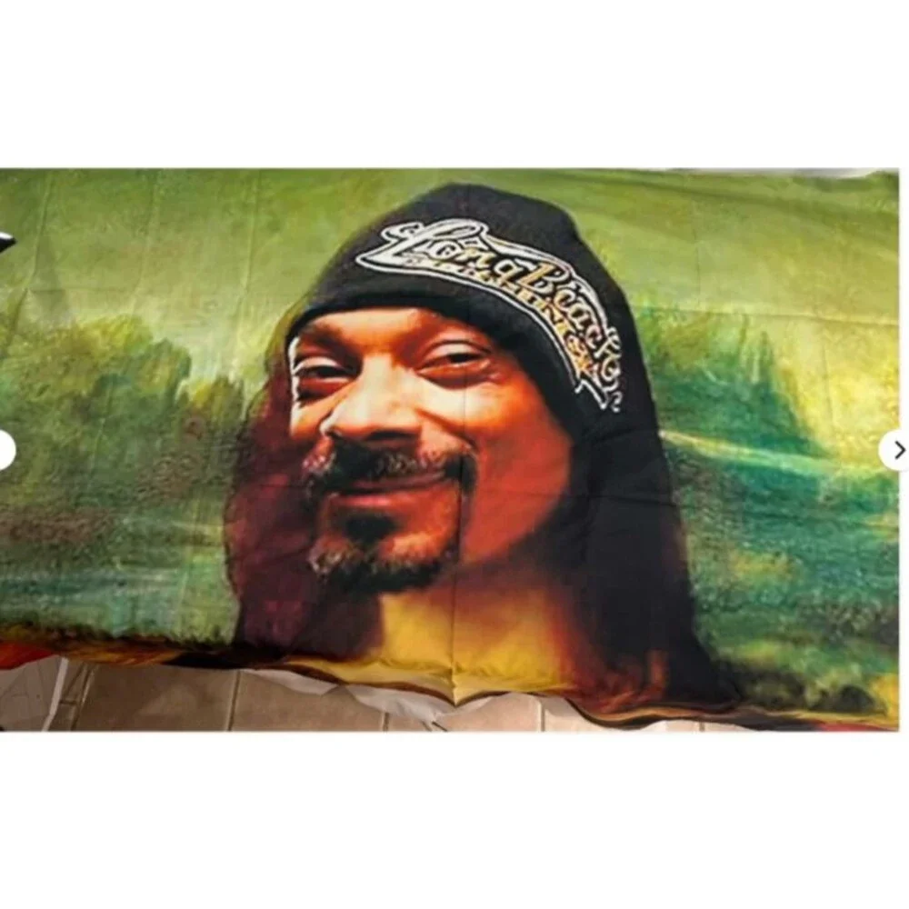 Snoop Dogg Wall Fabric Tapestry Hip Hop Rap Music Room Decor Banner 40x60